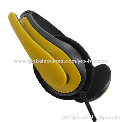Microphone Computer Headphones/PC Headset, 20Hz-20kHz Frequency RangeNew